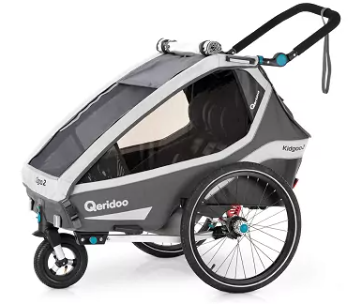 qeridoo-kidgoo-bike-trailer-stroller-review