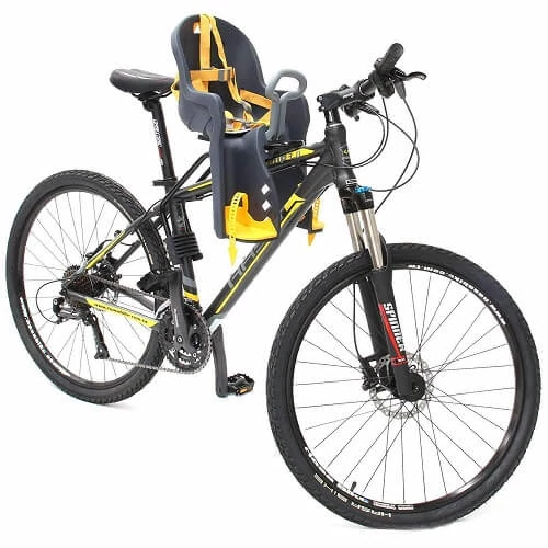 cyclingdeal bicycle kids child rear baby seat bike carrier usa standard with adjustable seat rest height