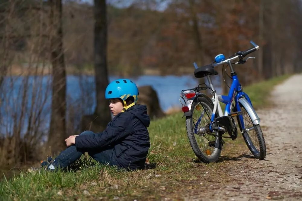 OOK Bike Bell for Kids,Aluminum Bicycle Bell Bicycle Bell with Crisp Loud Sound Adjustable Bike Ringer Dinosaur Blue 