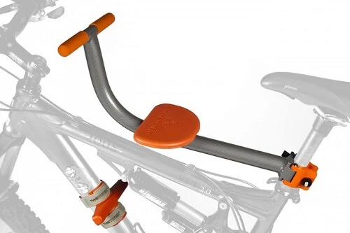 mid mounted child bike seat