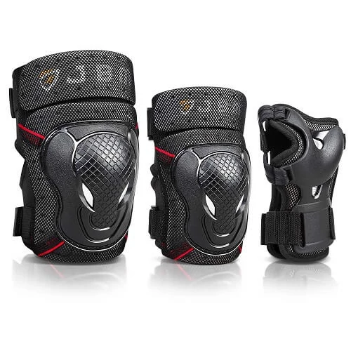 JBM International BMX Bike Knee Pads and Elbow Pads