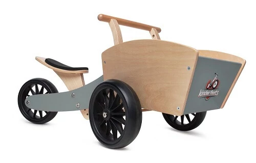 Kinderfeets Cargobike Kids Wooden Balance Bike