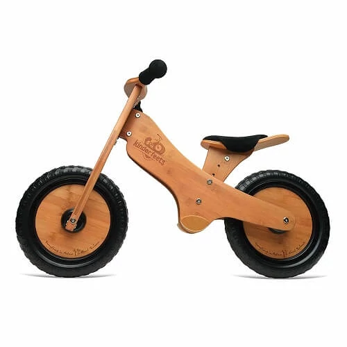Kinderfeets TinyTot Bamboo Balance Bike and Tricycle in 1