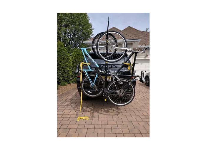 Totem vertical Hitch Bike Rack